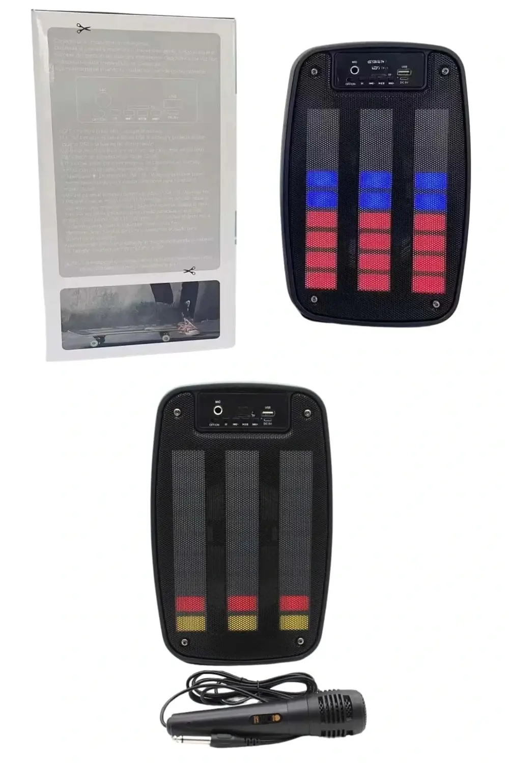 Kablosuz Hoparlör İOS ve Android Uyumlu Şarjlı SD Kart Girişli Bl