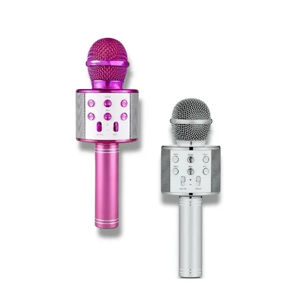 Kablosuz Hoparlörlü Bluetooth Karaoke Mikrofonu