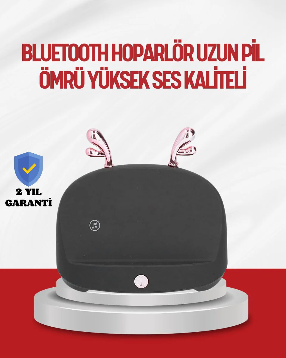 Kablosuz İndüksiyonlu Telefon Tutucu ve Stereo Hoparlör – Şık Tasarım, 5 Saat Pil Ömrü