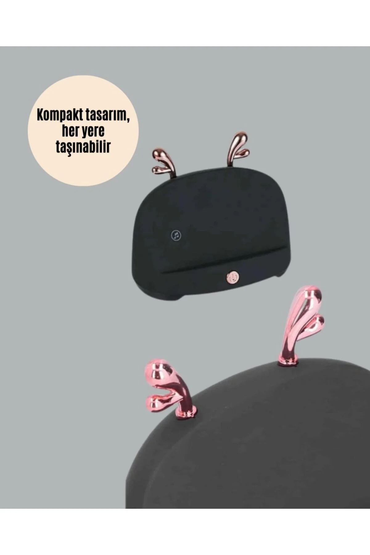 Kablosuz İndüksiyonlu Telefon Tutucu ve Stereo Hoparlör – Şık ve Fonksiyonel Tasarım
