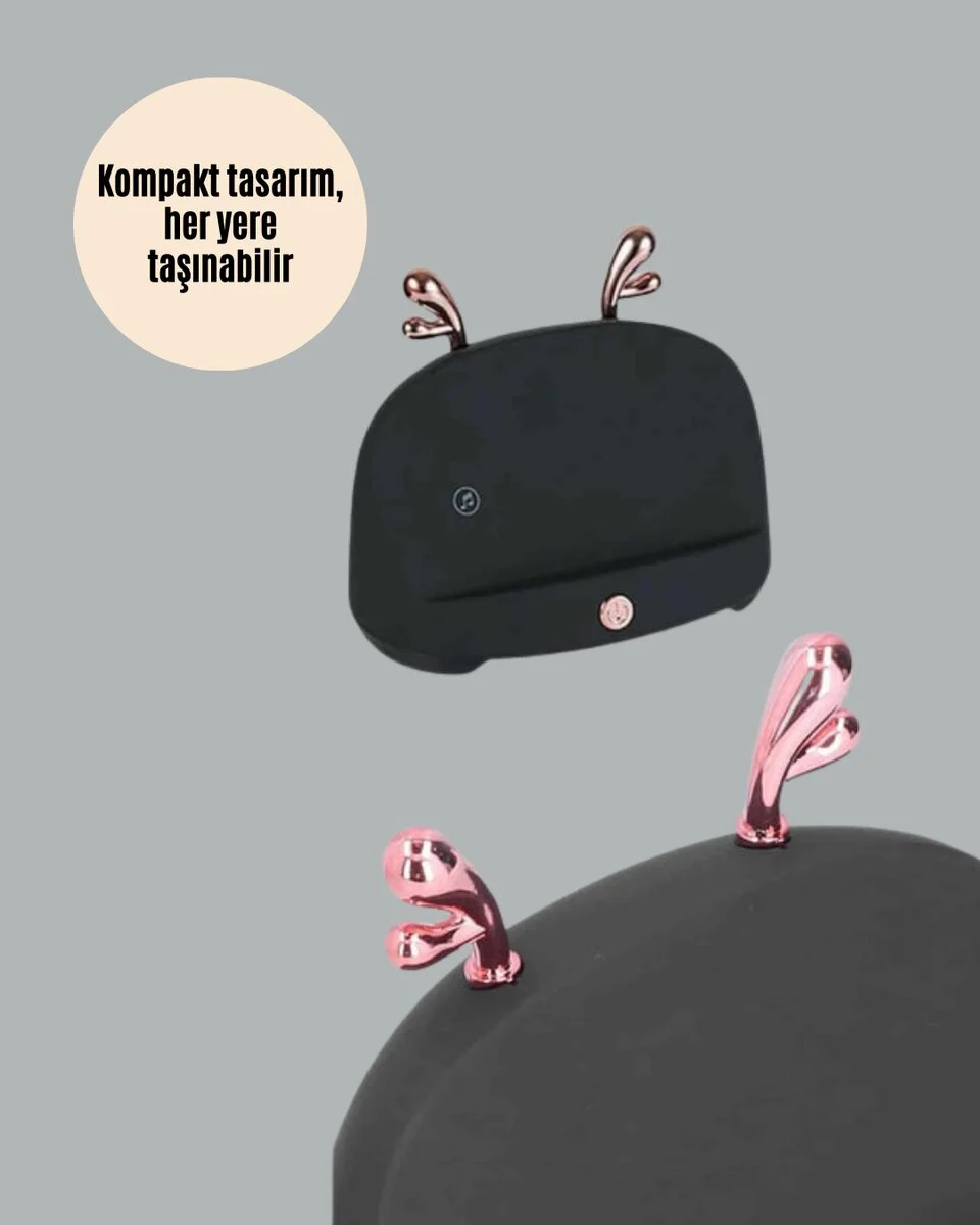 Kablosuz İndüksiyonlu Telefon Tutucu ve Hoparlör - Pratik Ses Yükseltici