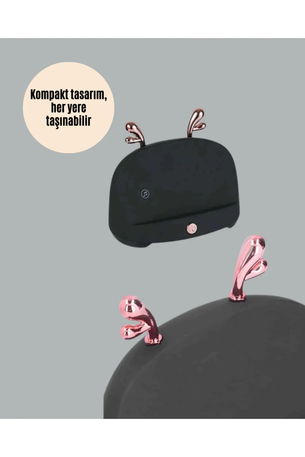 Kablosuz İndüksiyonlu Telefon Tutucu ve Hoparlör – Pratik Ses Yük