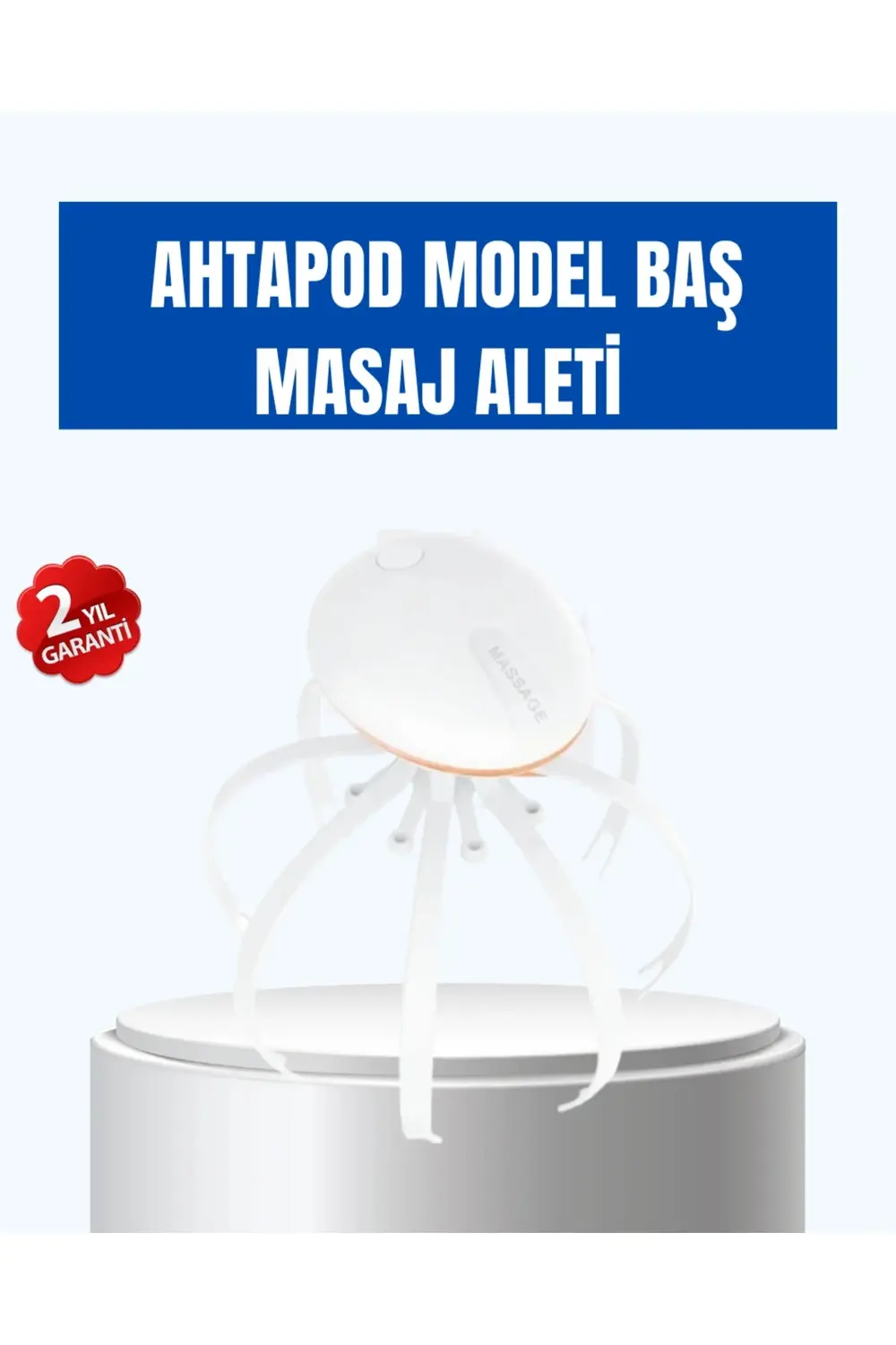 Kablosuz Kafa ve Boyun Masaj Aleti Akıllı Kapanmalı Derin Rahatla