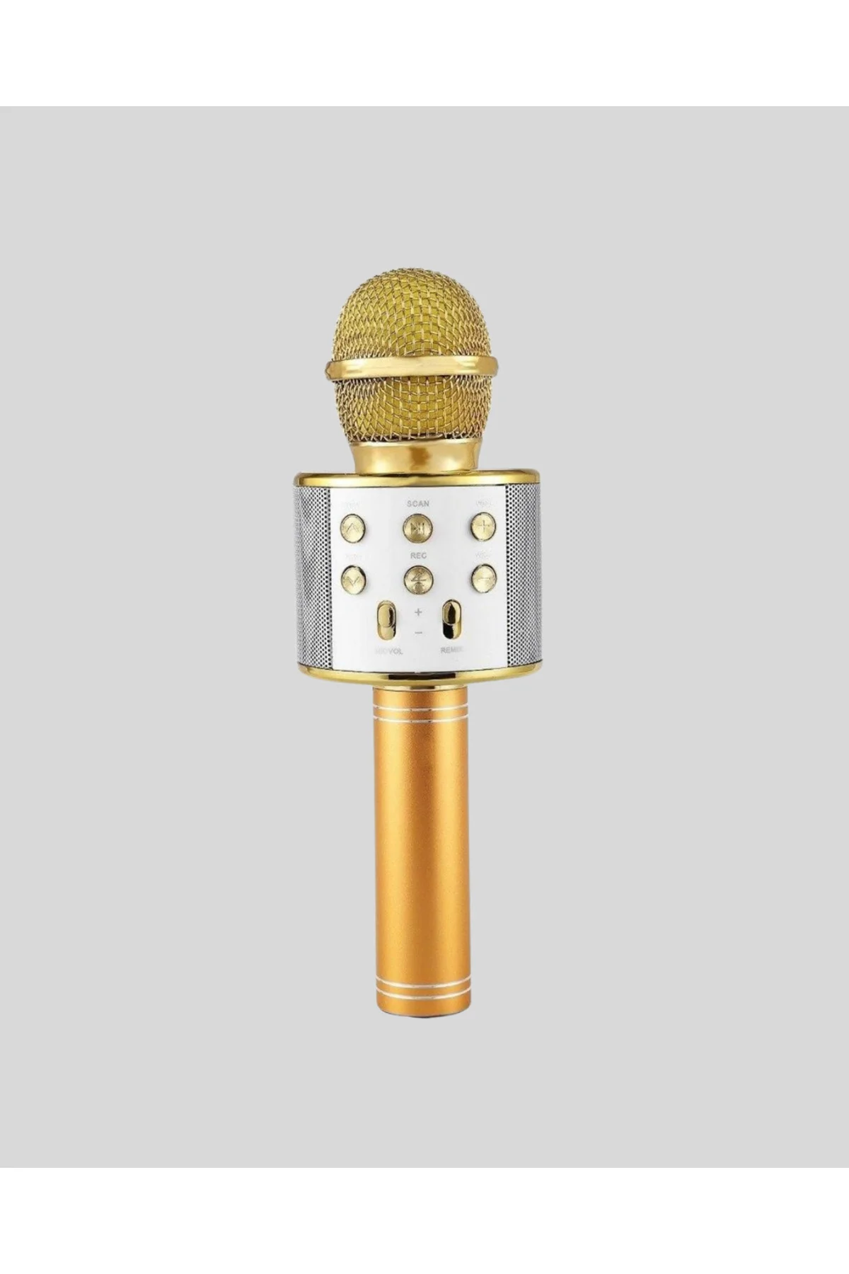 Kablosuz Karaoke Mikrofon Usb Aux Destekli Parti Ve Eğlence İçin