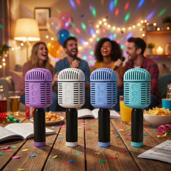 Kablosuz Karaoke Mikrofonu ile Her Yerde Konser Keyfi Yaşayın