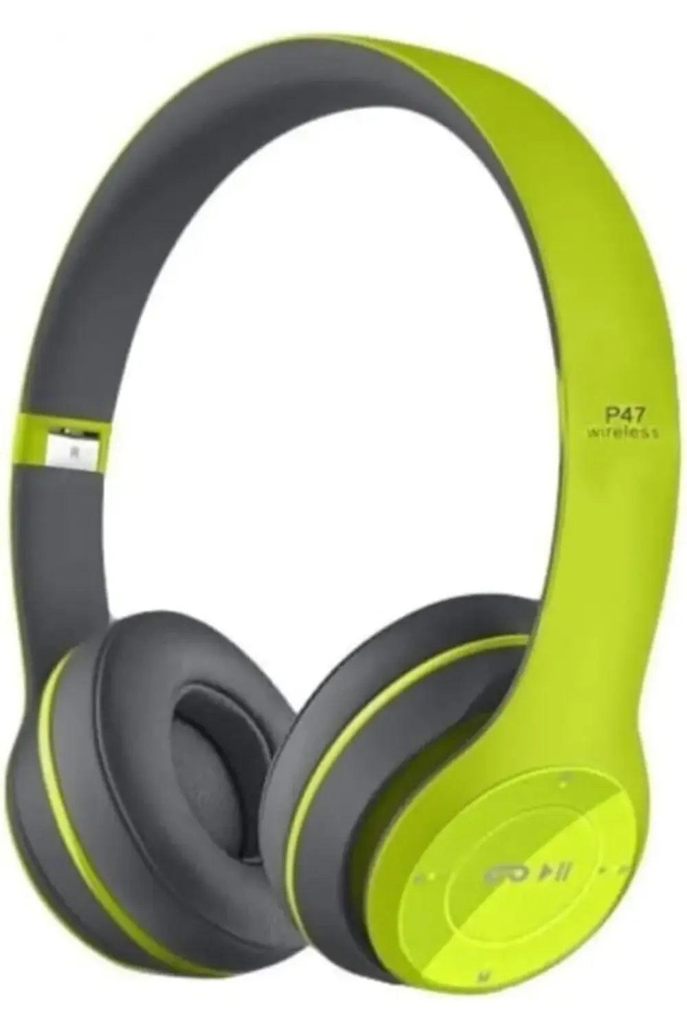 KABLOSUZ KATLANABİLİR KULAK ÜSTÜ FISTIK YEŞİL SOLO KULAKLIK WİREL