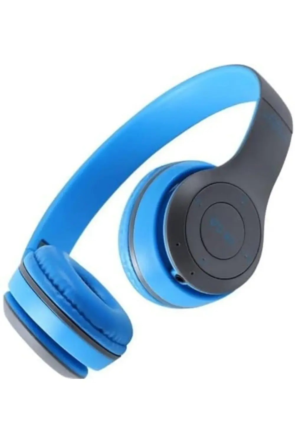 KABLOSUZ KATLANABİLİR KULAK ÜSTÜ MAVİ SOLO KULAKLIK WİRELESS 1178