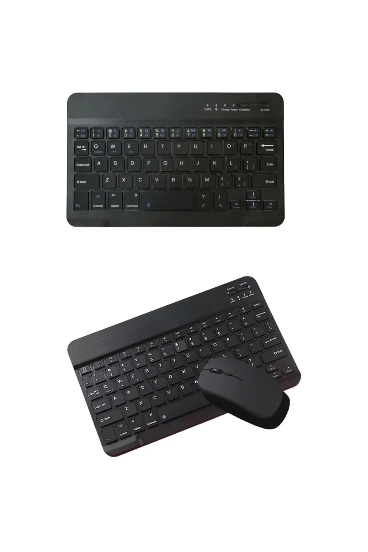 Kablosuz Klavye ve Mouse Kombosu Bluetooth Uyumlu Sessiz Set Kablosuz Klavye ve Mouse Kombosu Bluetooth Uyumlu Sessiz Set