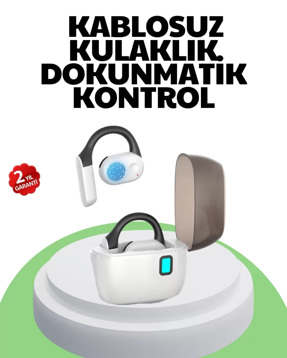 Kablosuz Kulak İçi Kulaklık – Gürültü Azaltma, Net Ses, Eller Ser