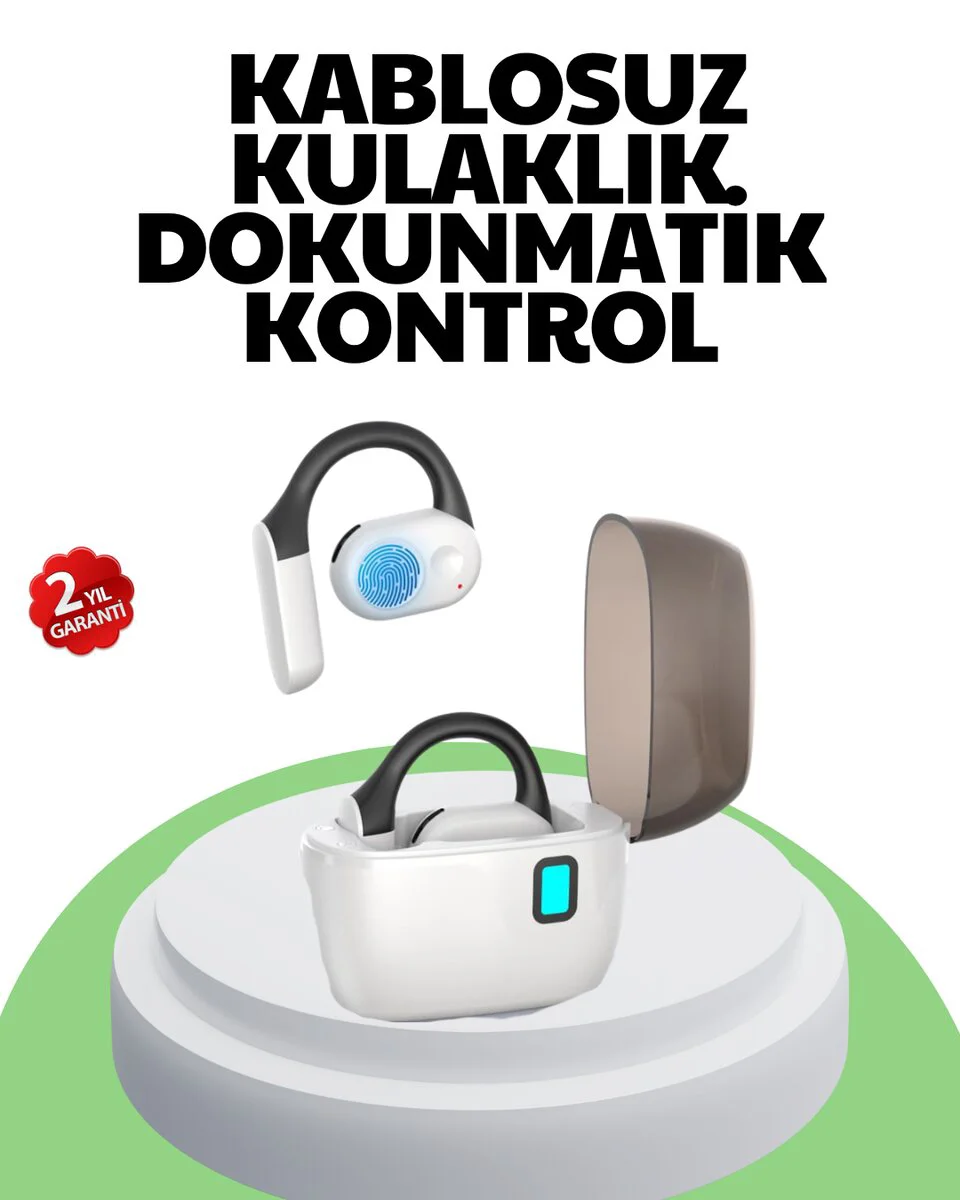Kablosuz Kulak İçi Kulaklık - Gürültü Azaltmalı, Eller Serbest Arama ve Net Ses
