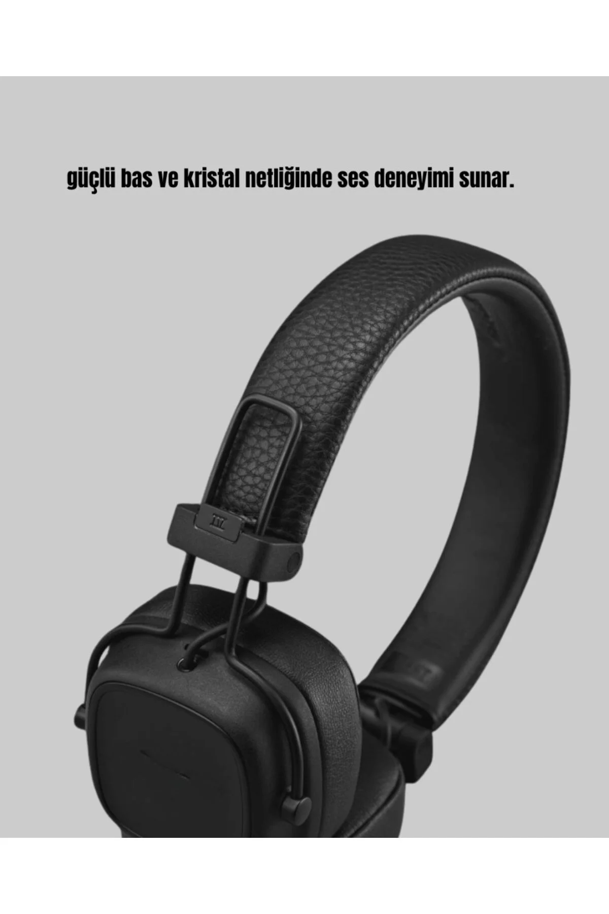Kablosuz Kulak Üstü Bluetooth Kulaklık Güçlü Bas Ve Katlanabilir 