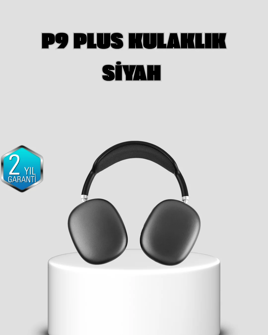 Kablosuz Kulak Üstü Kulaklık – H1 Çipli, Üç Mikrofonlu, 5 Saat Ke