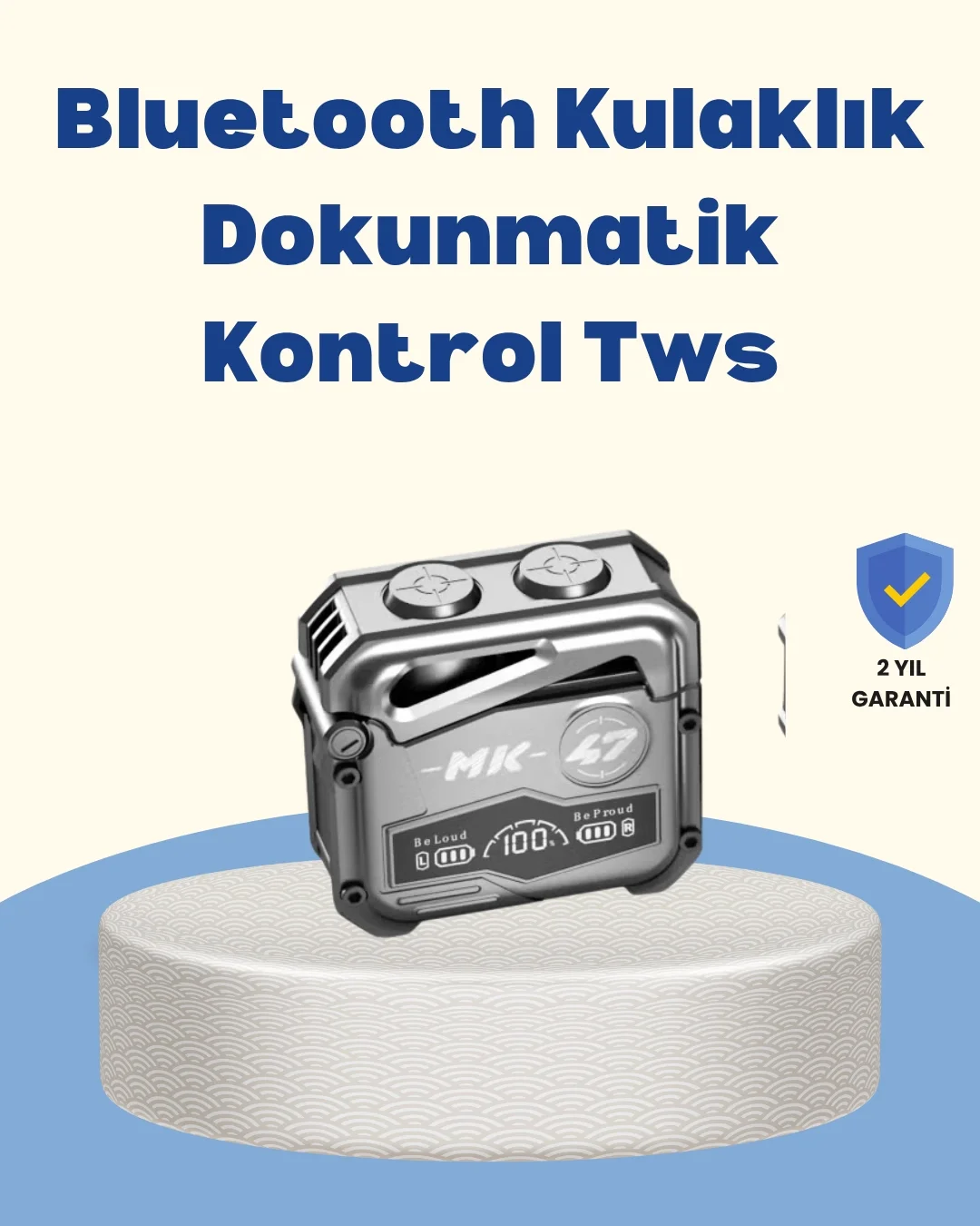 Kablosuz Kulaklık – 3D Ses ve Gürültü Engelleme