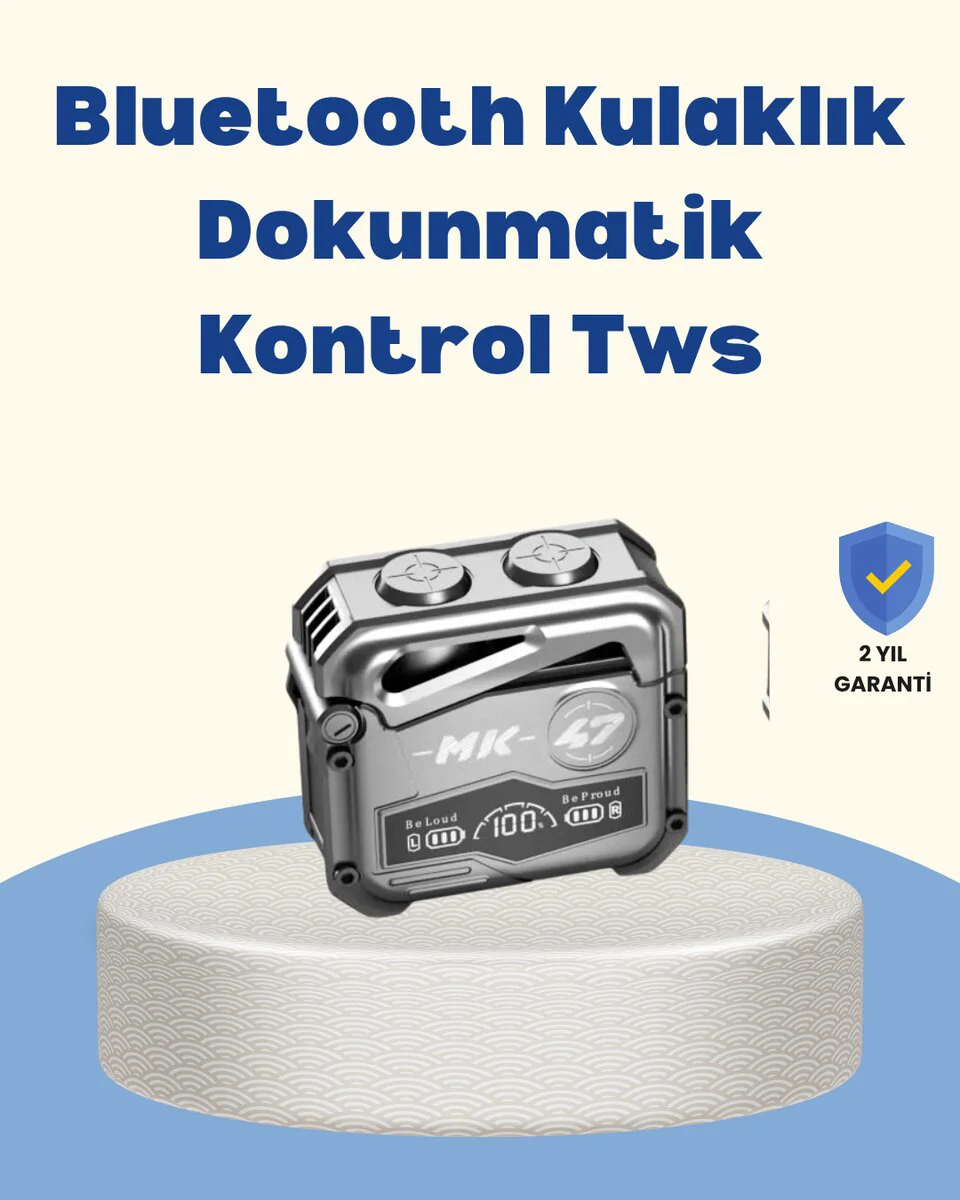 Kablosuz Kulaklık – 3D Ses, Aktif Gürültü Engelleme ve Bluetooth 5.0