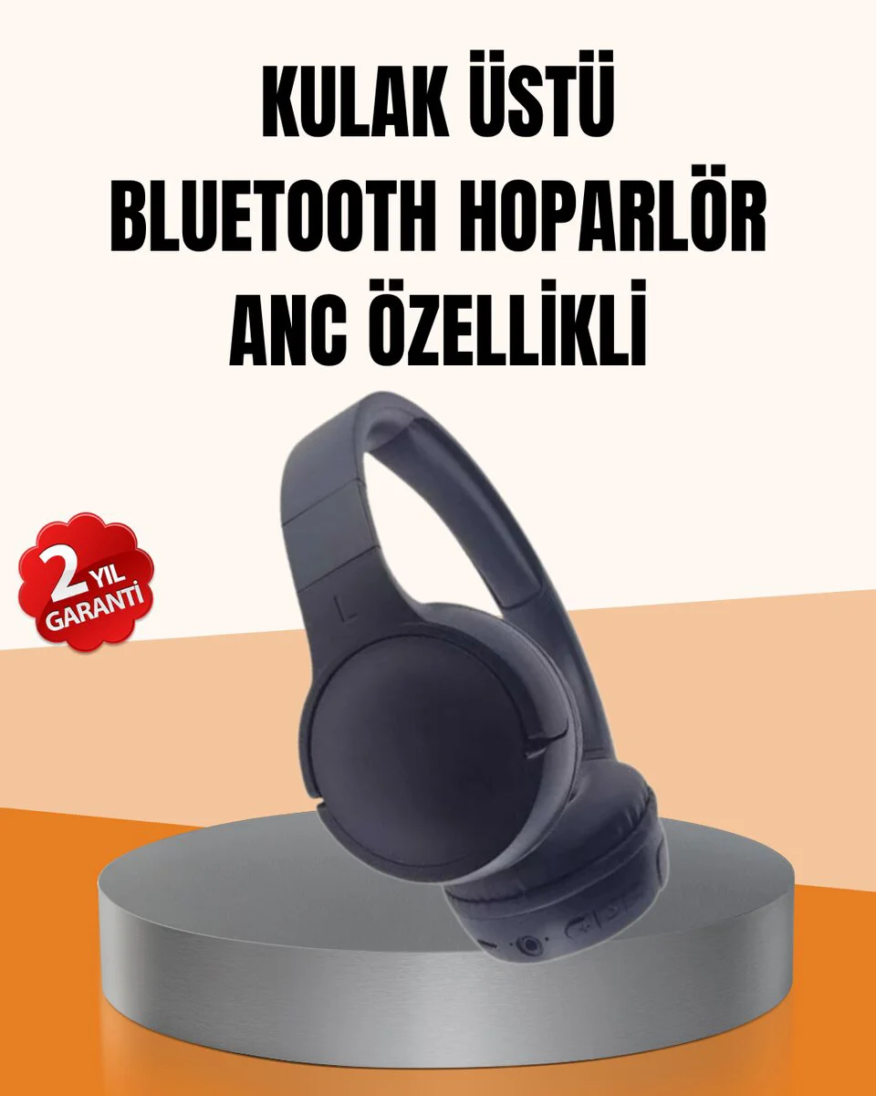 Kablosuz Kulaklık - Ayarlanabilir Baş Bantlı Bluetooth 5.0 Kulaklık