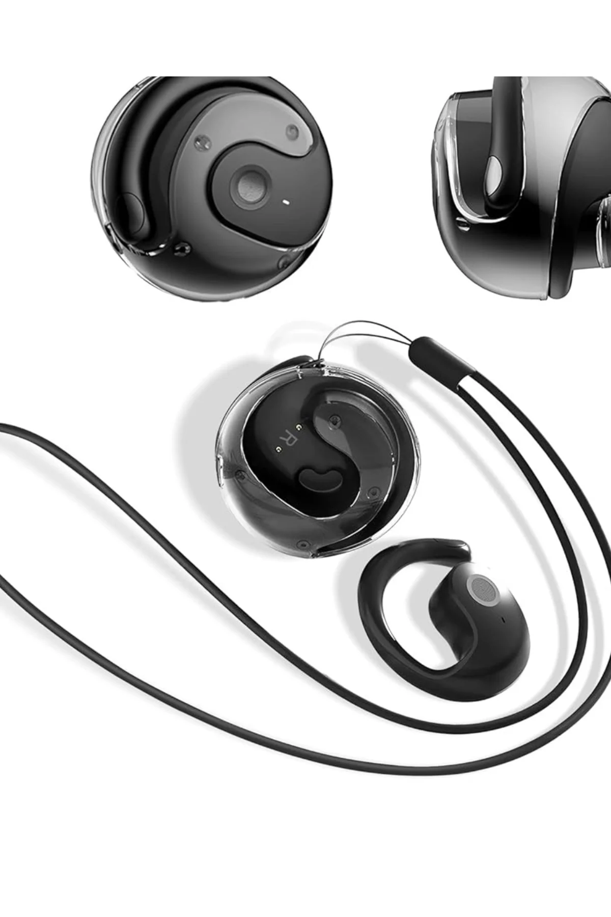 Kablosuz Kulaklık Bluetooth 5.5 Dokunmatik Kontrol Uzun Pil Süresi