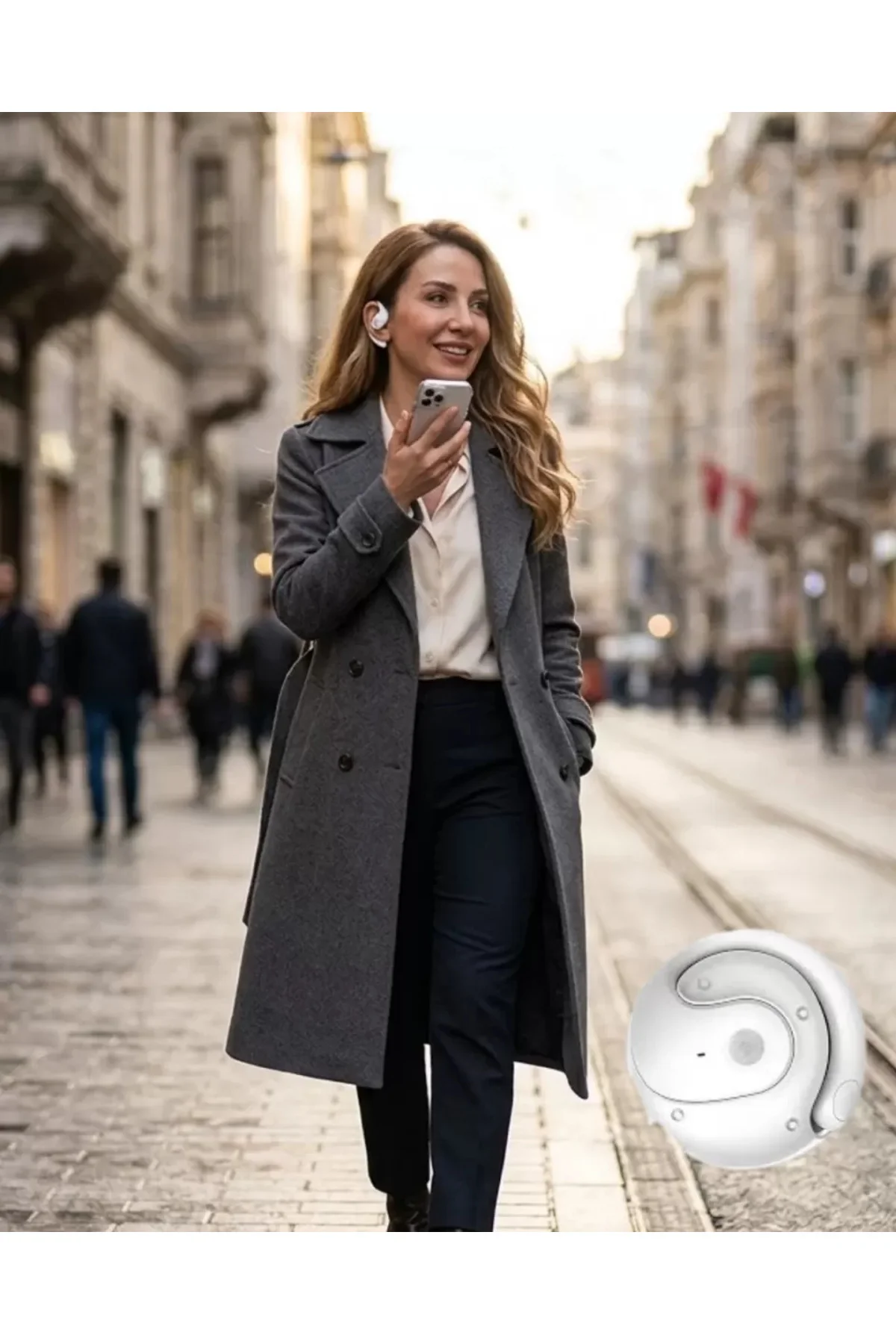 Kablosuz Kulaklık Bluetooth 5.4 Uzun Pil Ömrü ve Dokunmatik Kontr