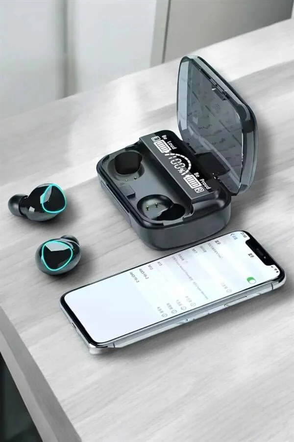 Kablosuz Kulaklık - Bluetooth 5.3, Suya Dayanıklı ve 40 Saatlik Pil Ömrü