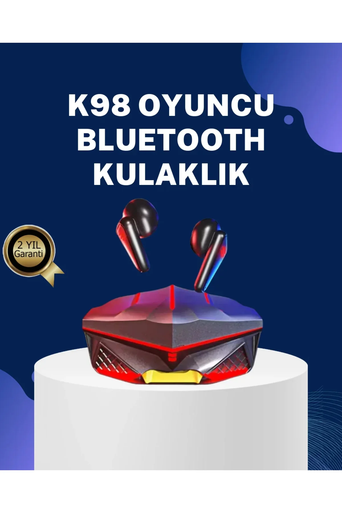 Kablosuz Kulaklık Gürültü Önleyici Mikrofonlu