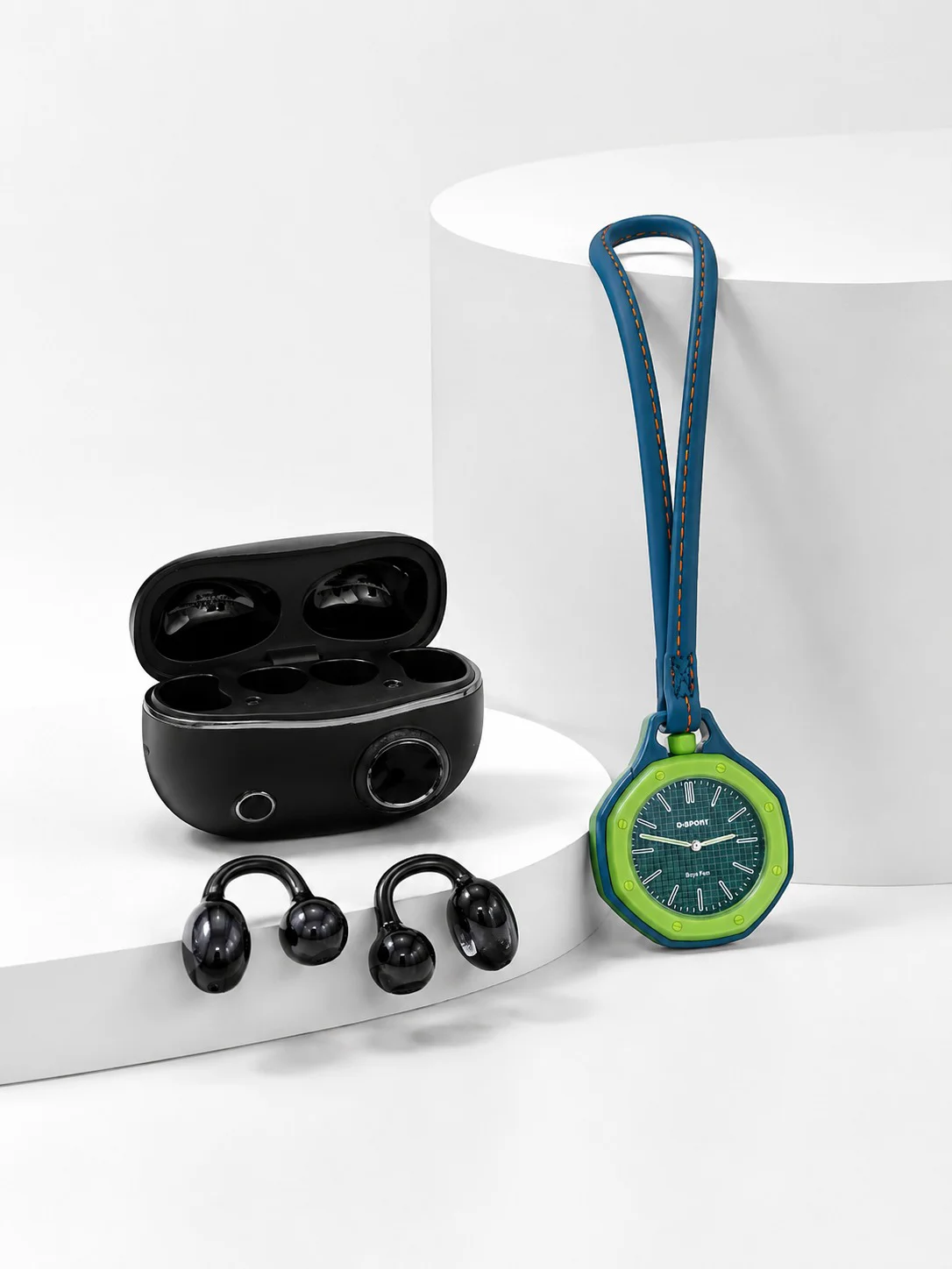 Kablosuz Kulaklık ve Yeşil Askılı Çanta Charm Saat Kampanya Seti Şarj Kutulu Bluetooth Kulaklık Fiyatı, Yorumları ve Özellikleri