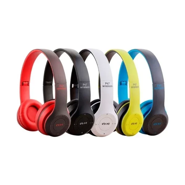Kablosuz Kulaküstü Bluetooth Kulaklık Konforlu ve Uzun Pil Ömrüyl