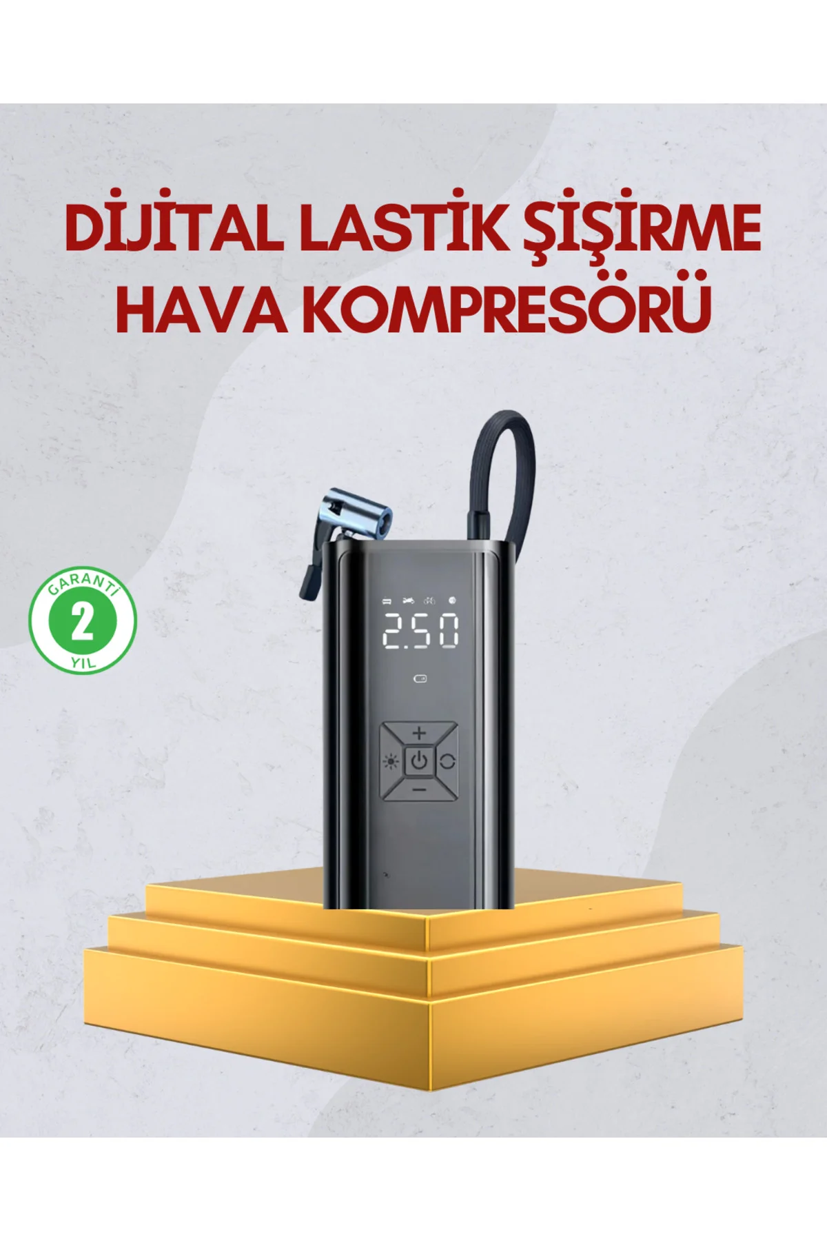 Kablosuz Kullanımlı Dijital Kontrollü Taşınabilir Şişirme Cihazı