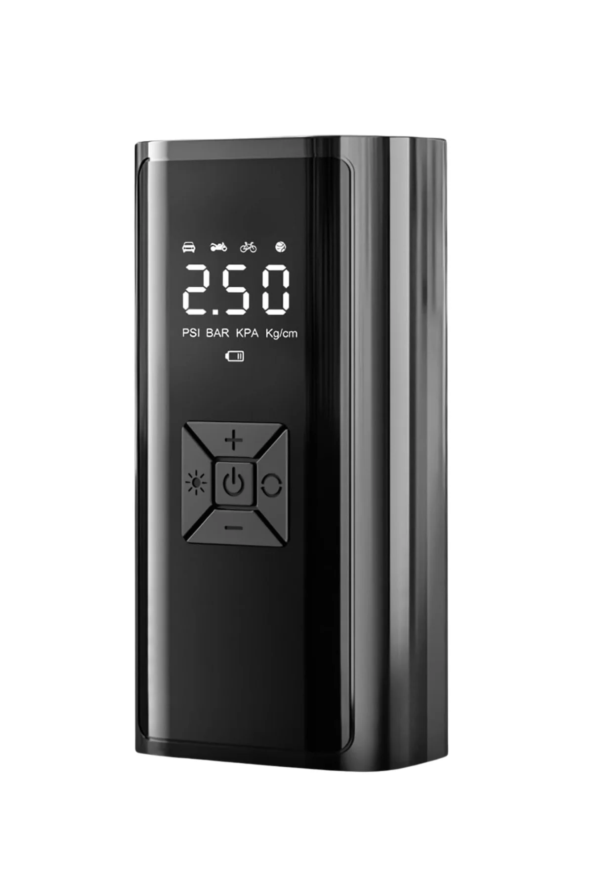 Kablosuz Lastik Şişirme Kompresörü Dijital Ekranlı Powerbank Özellikli Hava Pompası Kablosuz Lastik Şişirme Kompresörü Dijital Ekranlı Powerbank Özellikli Hava Pompası - Görsel 5