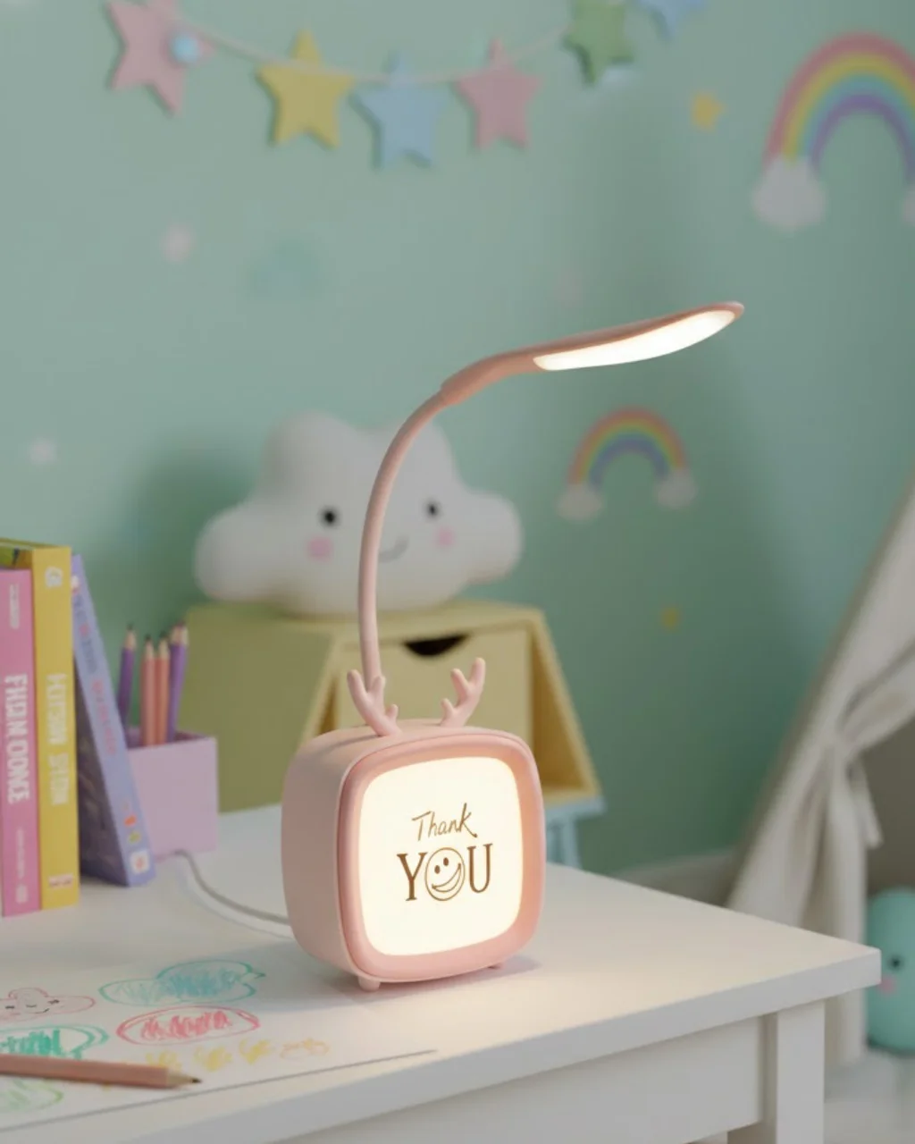Kablosuz Led Masa Ve Gece Lambası Dekoratif Şarjlı Tasarım Diğer