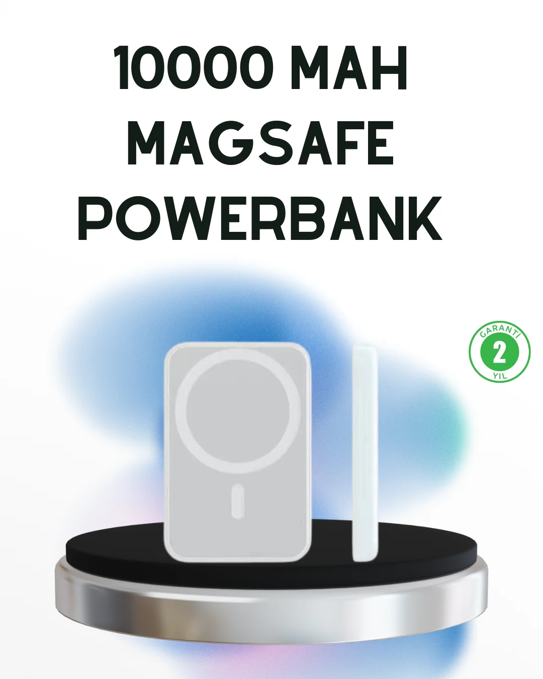 Kablosuz MagSafe Powerbank iPhone Uyumlu, 10000 mAh, Isı Dağılımlı Fiyatı, Yorumları ve Özellikleri