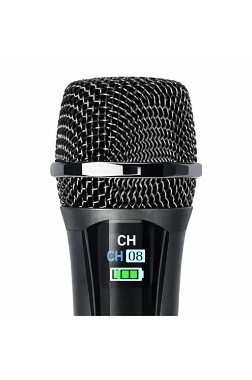 Kablosuz Mikrofon Seti Çift Mikrofon UHF Karaoke 50m Menzil Şarj Edilebilir Fiyatı, Yorumları ve Özellikleri