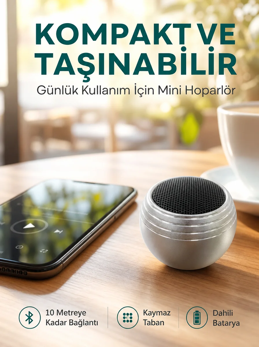 Kablosuz Mini Hoparlör Şarjlı TWS Destekli Kompakt Ses Sistemi Yeni Nesil Kablosuz Mini Hoparlör Şarjlı TWS Destekli Kompakt Ses Sistemi Yeni Nesil