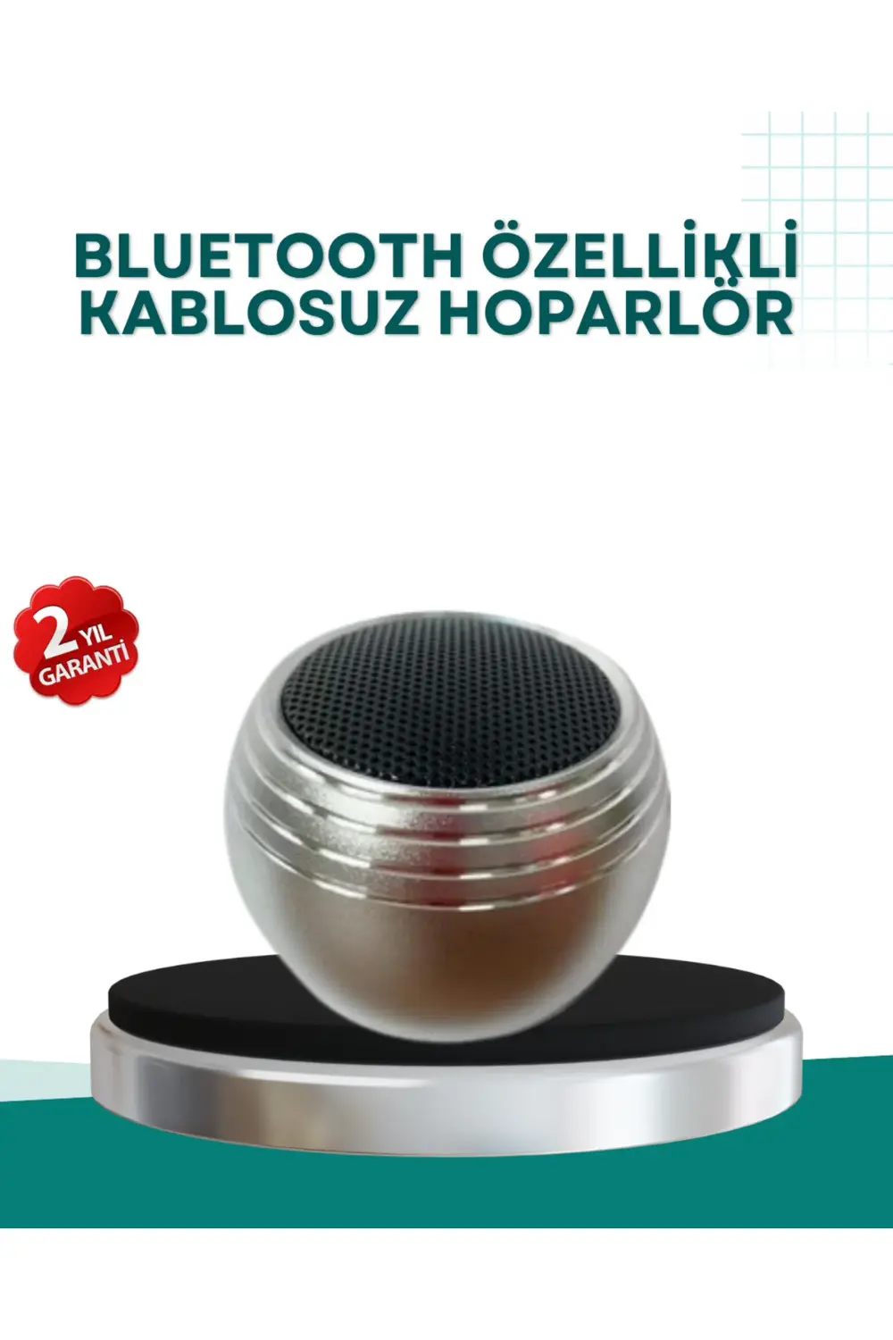 Kablosuz Mini Hoparlör Şarjlı TWS Destekli Kompakt Ses Sistemi