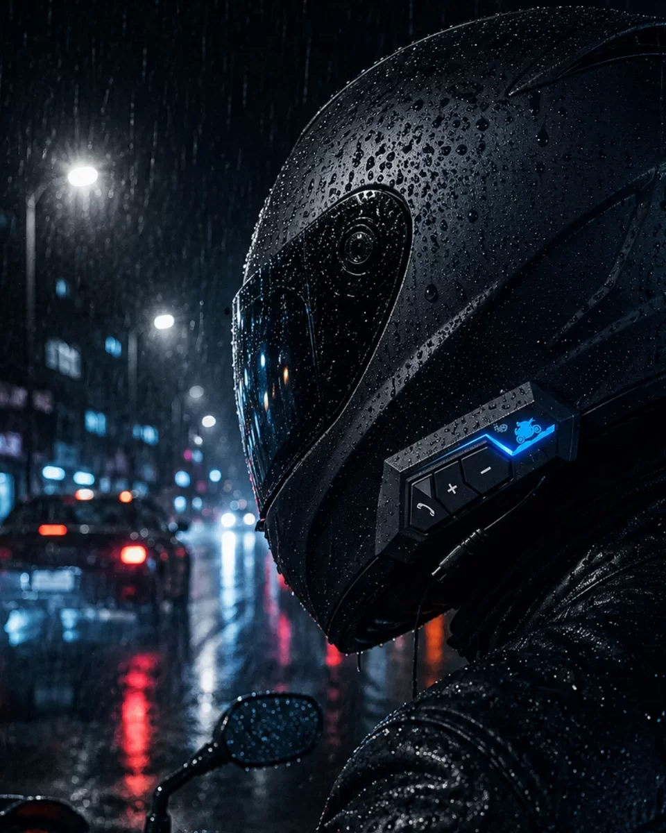 Kablosuz Motosiklet Kask Kulaklığı Bluetooth Mikrofonlu Sürüş Sistemi - Hands Free