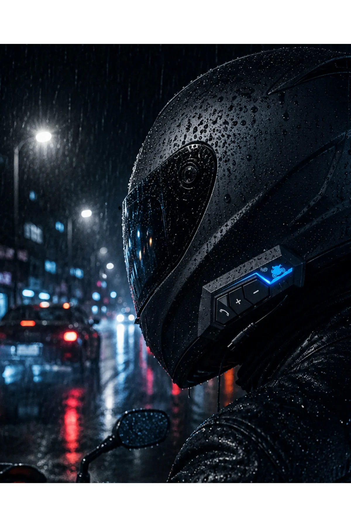 Kablosuz Motosiklet Kask Kulaklığı Bluetooth Mikrofonlu Sürüş Sistemi Kablosuz Motosiklet Kask Kulaklığı Bluetooth Mikrofonlu Sürüş Sistemi
