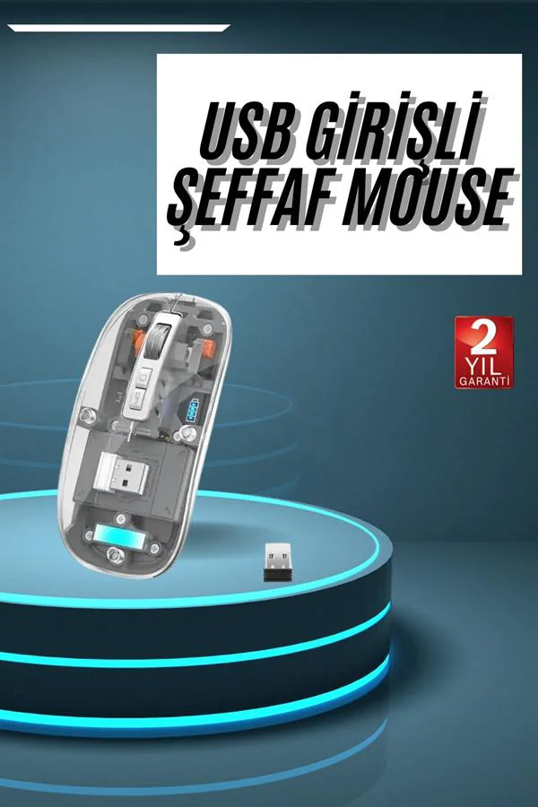 Kablosuz Mouse Fare Şarjlı Bluetooth Wireless Çift Modlu Sessiz Fiyatı, Yorumları ve Özellikleri