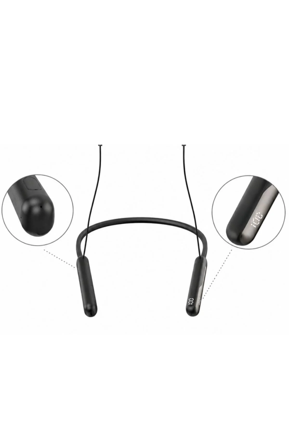 Kablosuz Neckband Kulaklık Bluetooth 5.4 Manyetik Tasarımlı