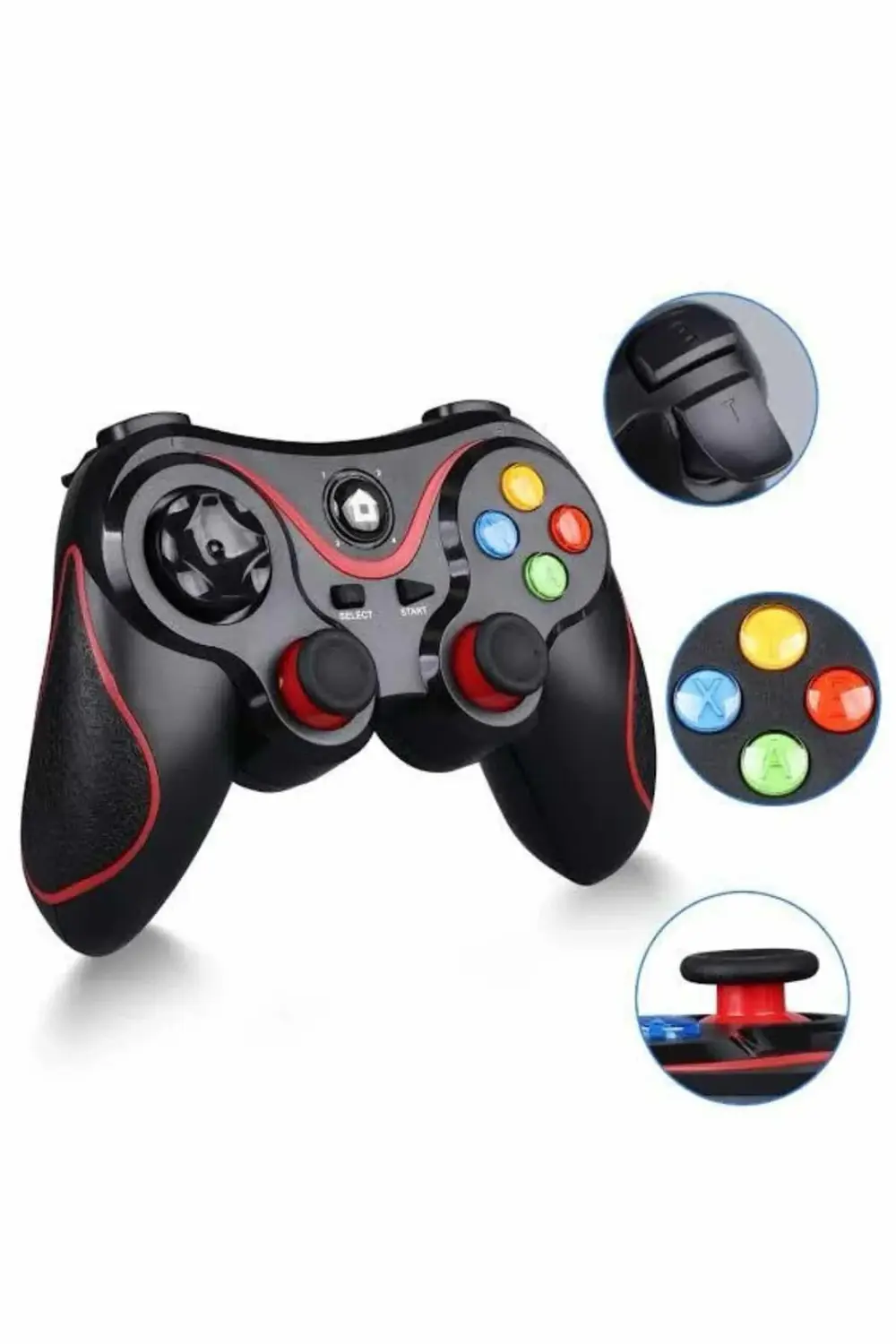 Kablosuz Oyun Kolu Bluetooth Joystick Gamepad Android Uyumlu
