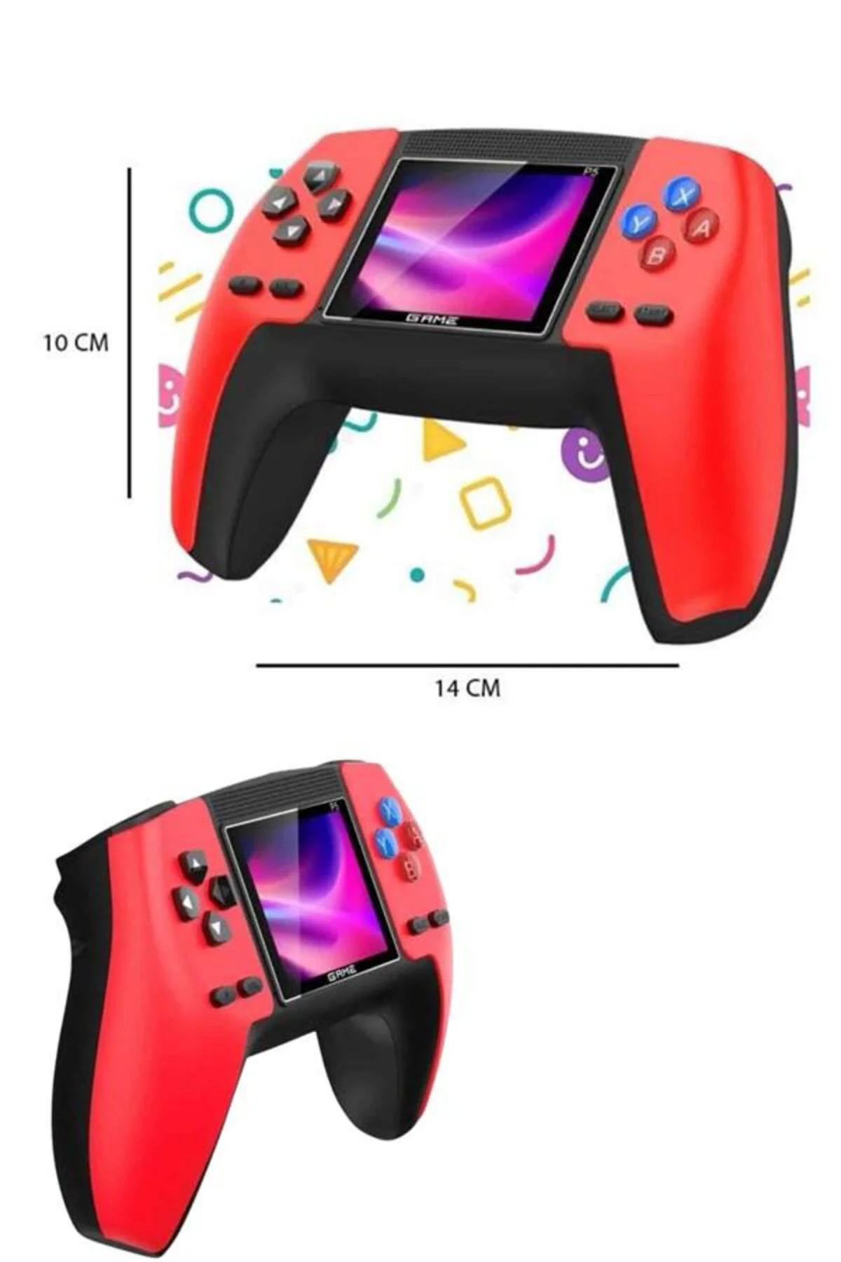 Kablosuz Oyun Konsolu Atari Game Stick Retro Konsol 520 Oyunlu - 