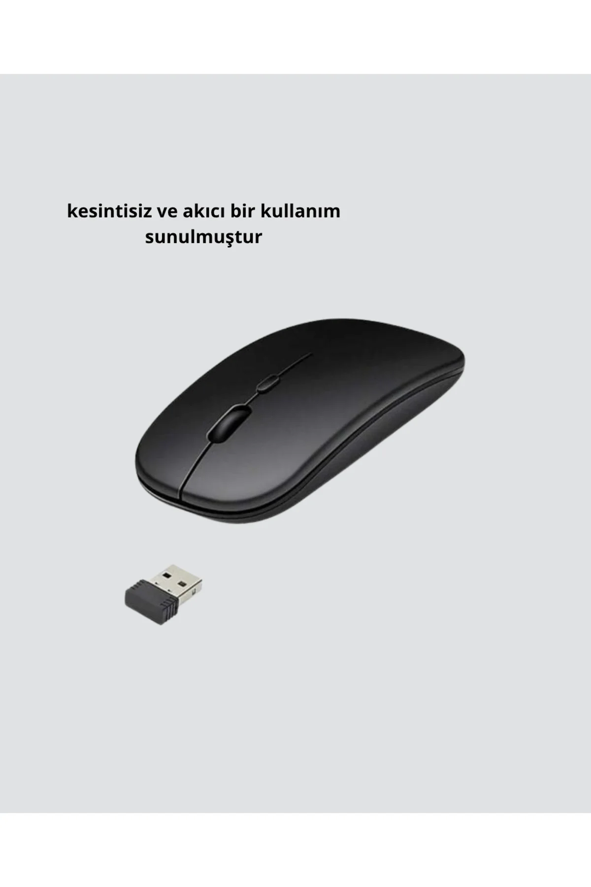 Kablosuz Oyuncu Mouse – Gelişmiş Optik Sensör, Profesyonel ve Oyu