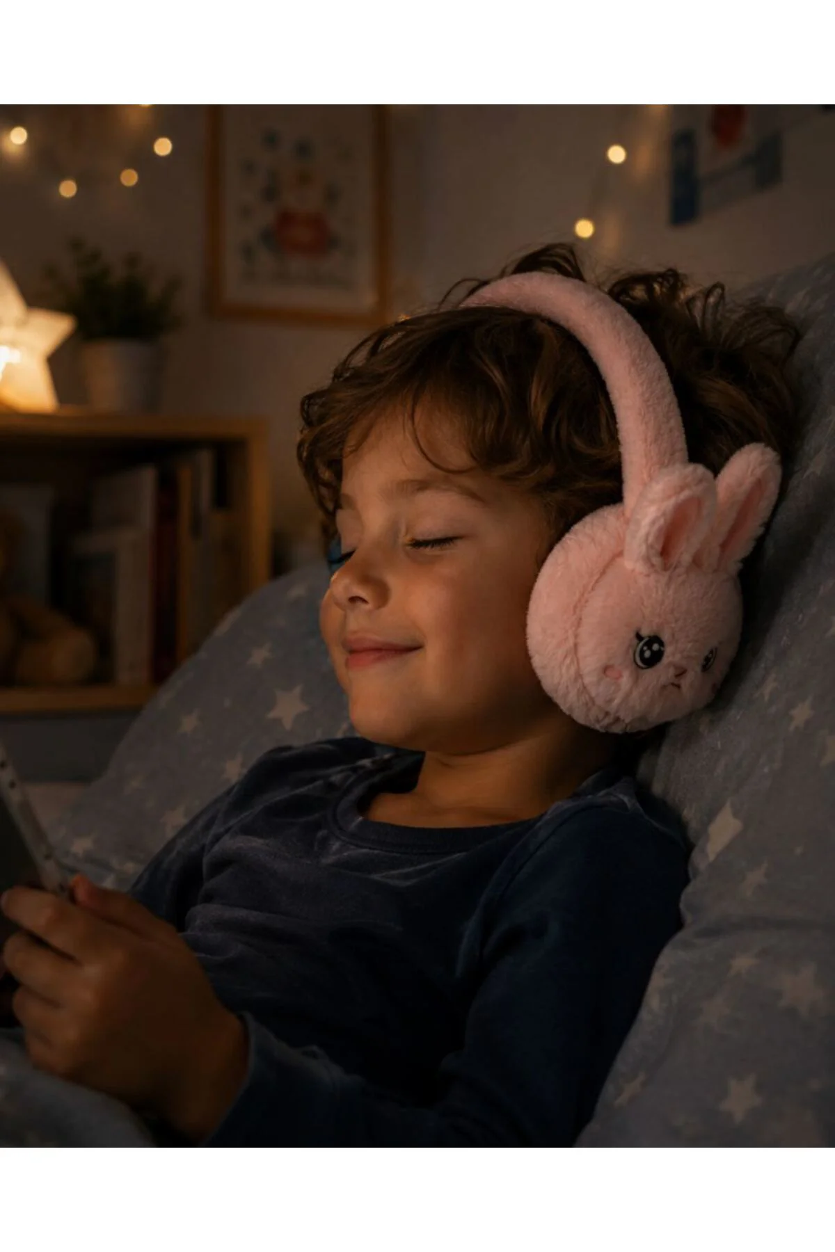 Kablosuz Peluş Bluetooth Kulaklık Mikrofonlu TF Kart Destekli Tasarım