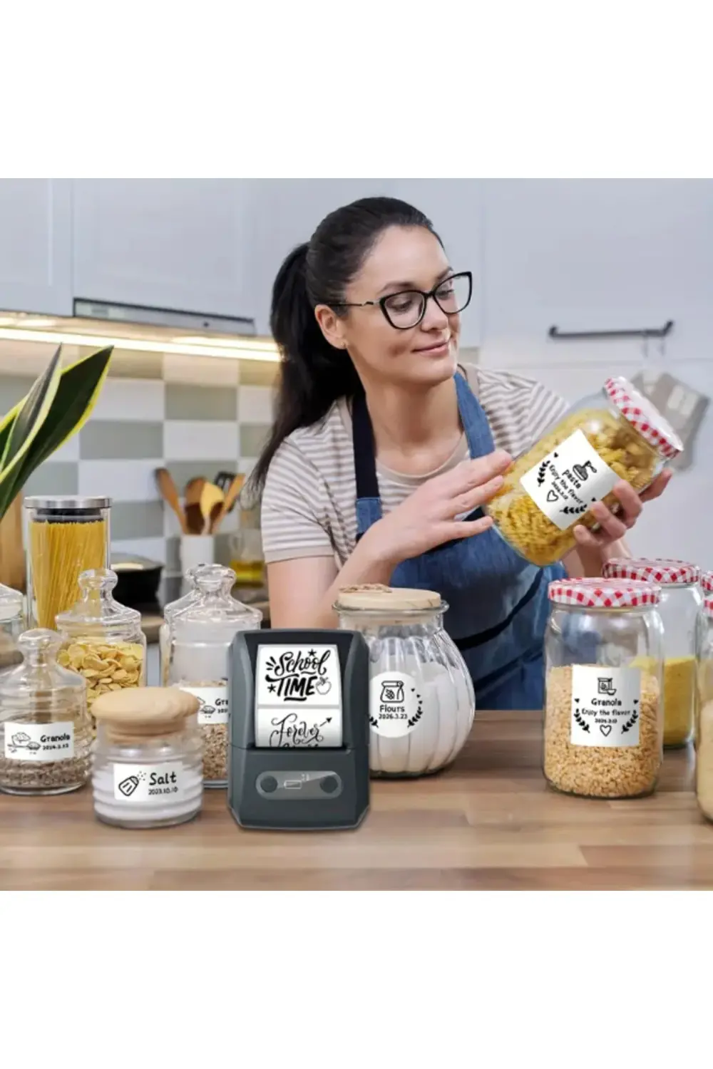 Kablosuz Portatif Etiket Yazıcısı