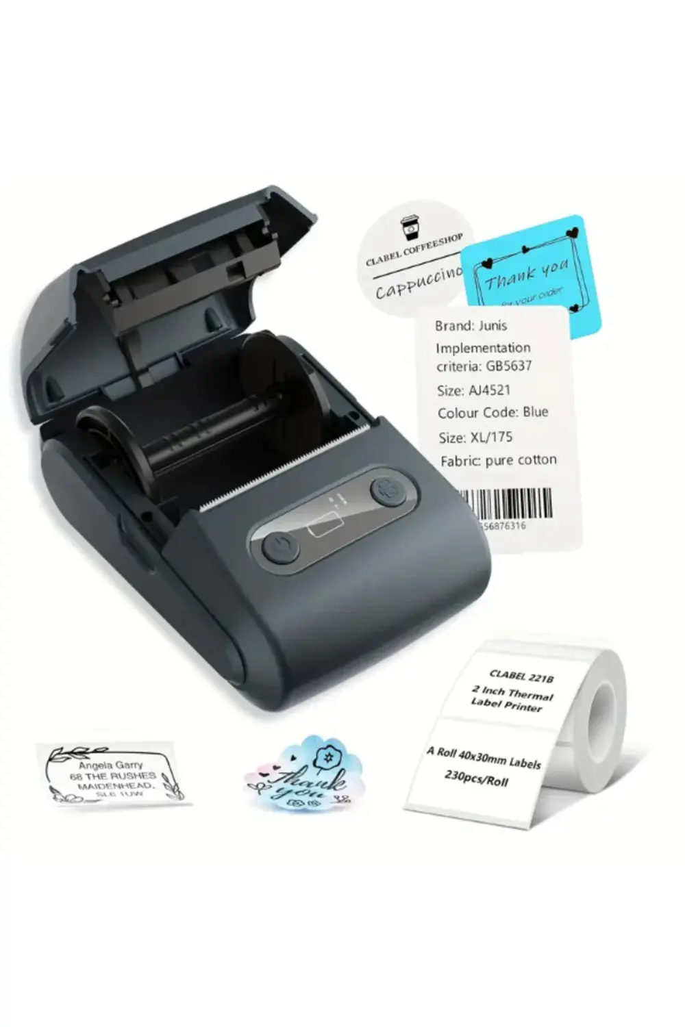 Kablosuz Portatif Etiket Yazıcısı