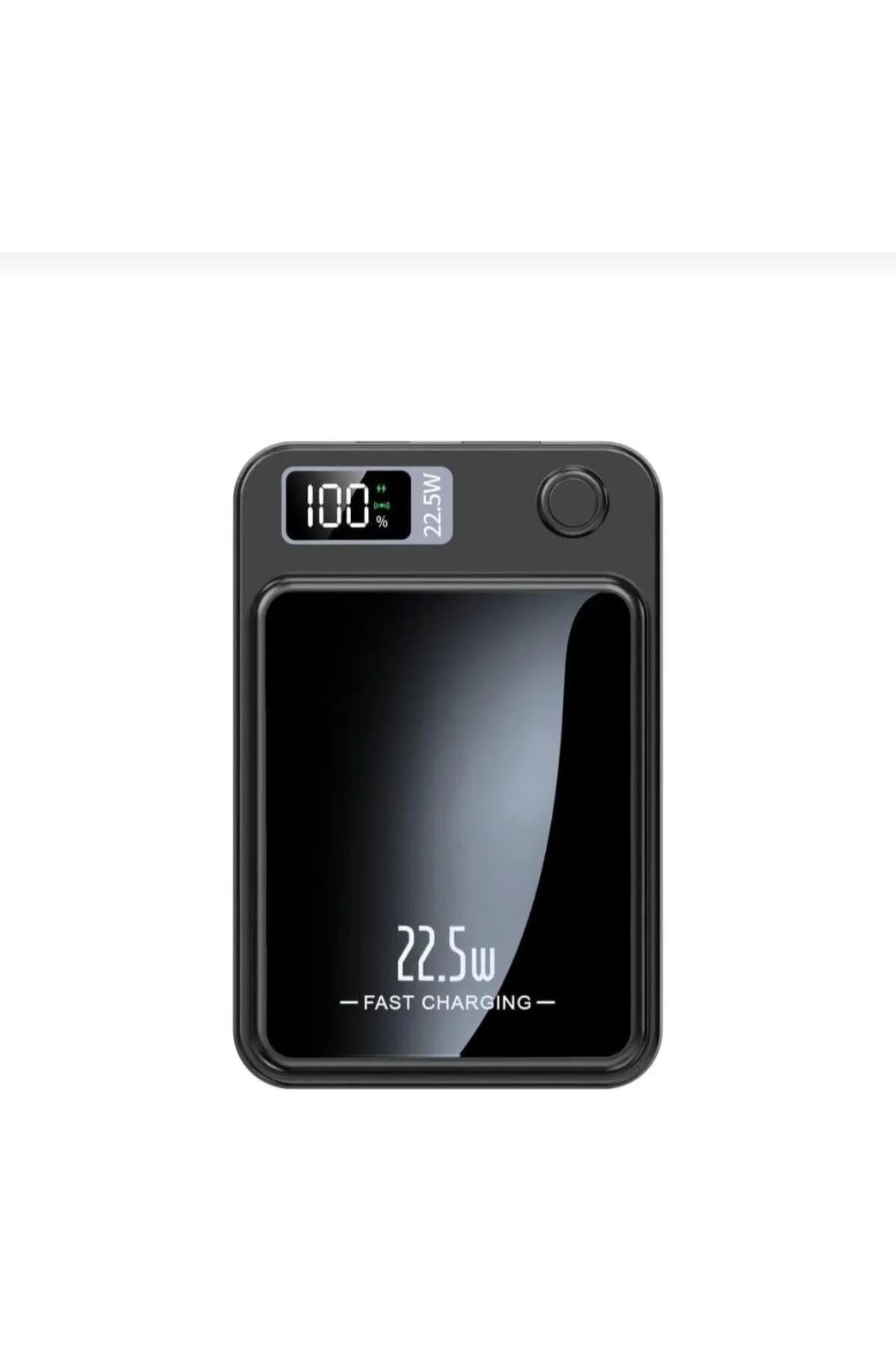 Kablosuz Powerbank, 5000 mAh, 22.5W Hızlı Şarj, Magsafe Uyumlu, L