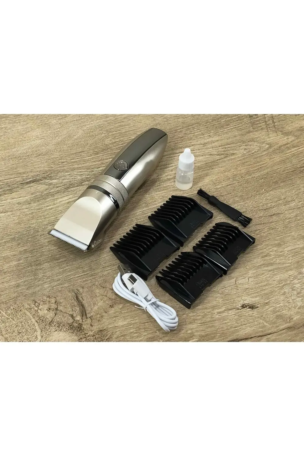 Kablosuz Profesyonel Kuaför Tipi Dijital Gösterge Şampanya Rengi