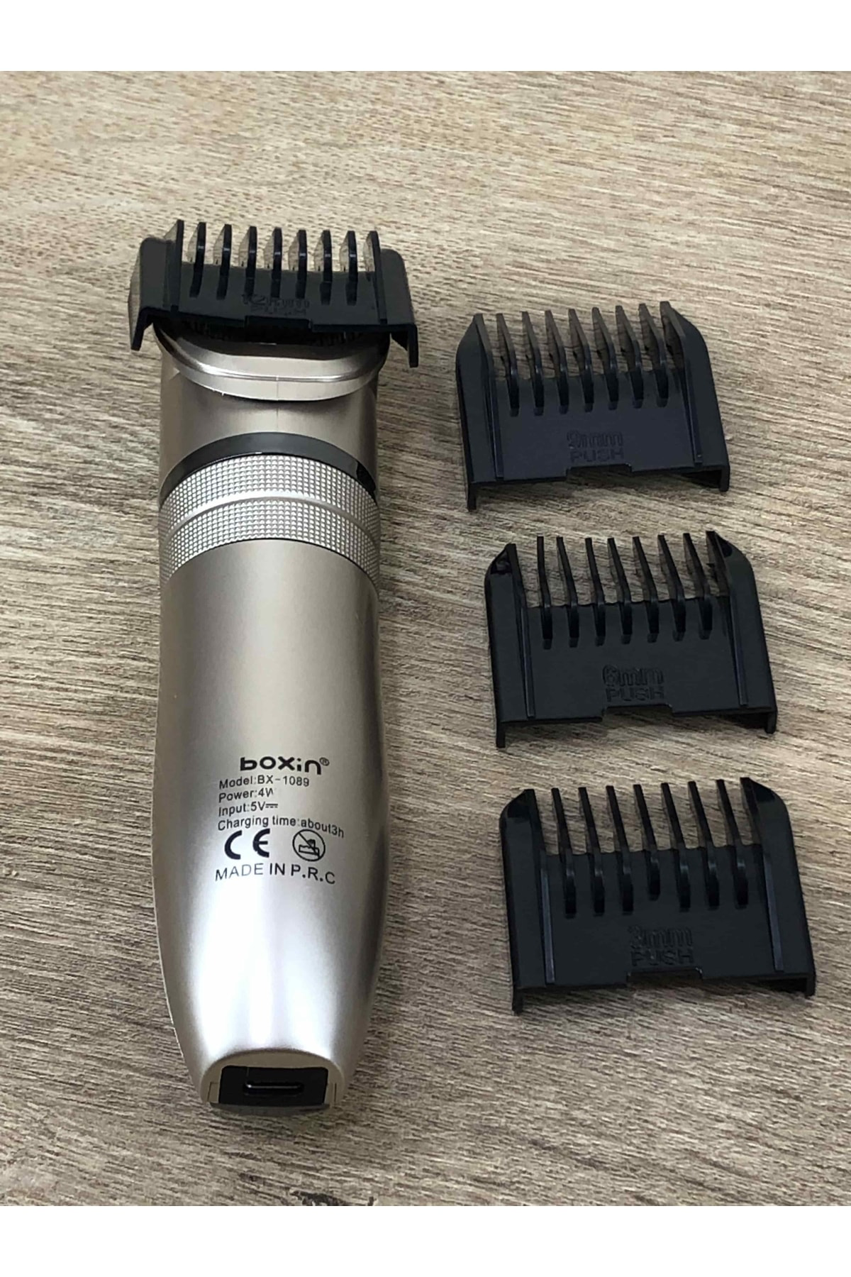 Kablosuz Profesyonel Kuaför Tipi Dijital Gösterge Şampanya Rengi 