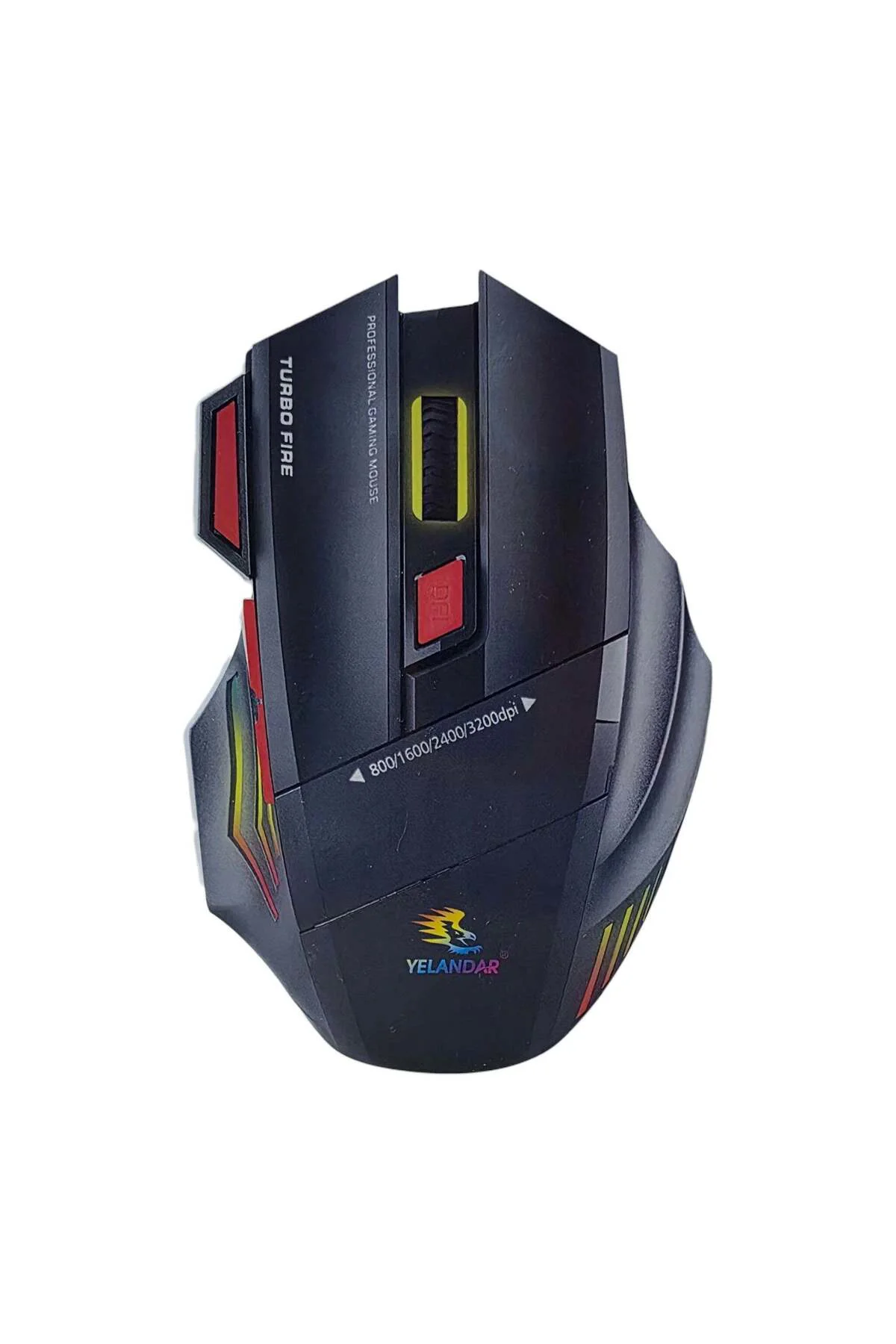 Kablosuz, Şarj Edilebilir 7 Tuşlu Oyuncu Bilgisayar Faresi (Q1) - Kablosuz Mouse