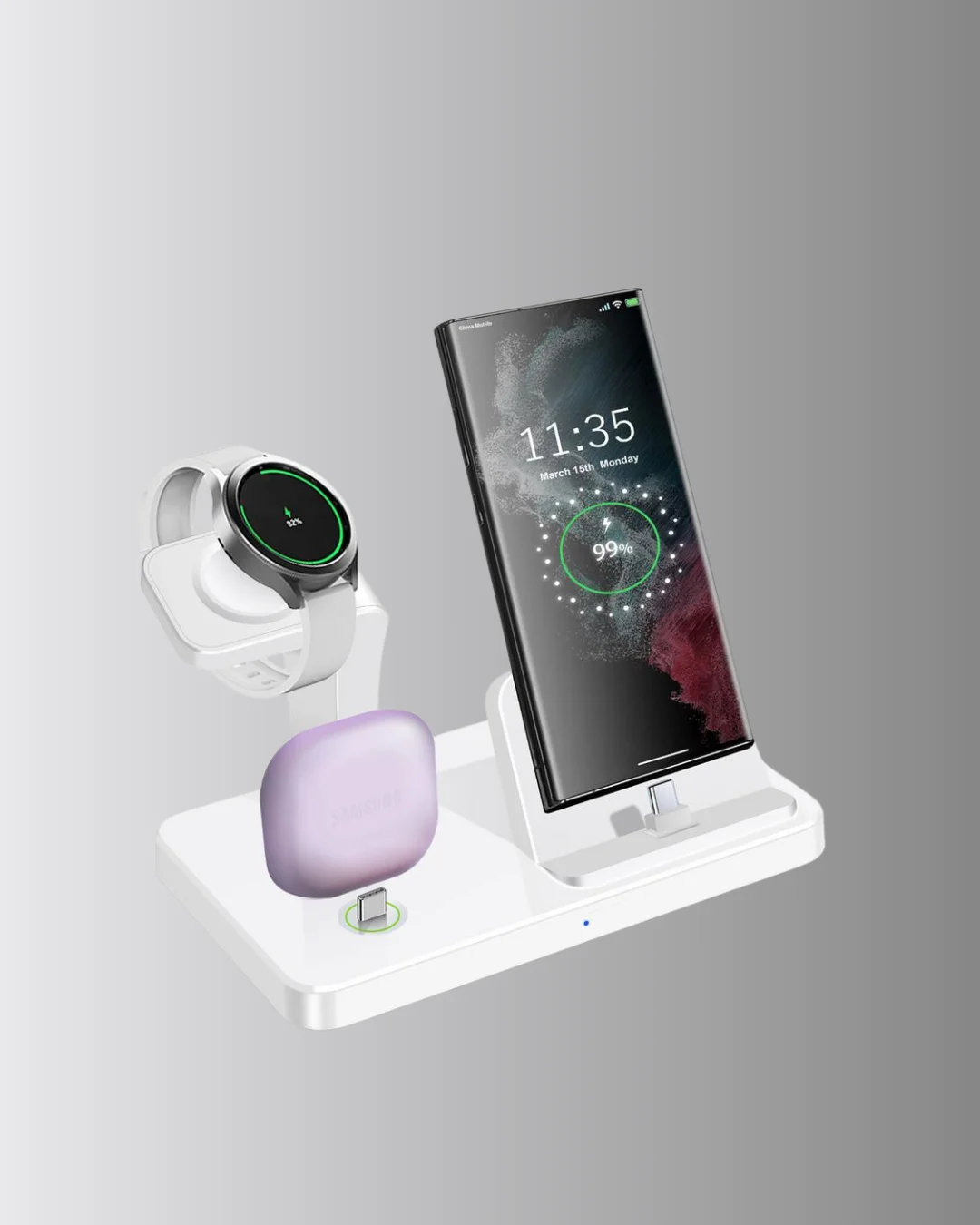 Kablosuz Şarj İstasyonu 4’ü 1 Arada iPhone Watch ve AirPods Uyumlu Fiyatı, Yorumları ve Özellikleri