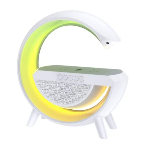 Kablosuz Şarj Standlı RGB Hoparlör Hızlı Şarj Bluetooth 7 Renk LE Kablosuz Şarj Standlı RGB Hoparlör Hızlı Şarj Bluetooth 7 Renk LE