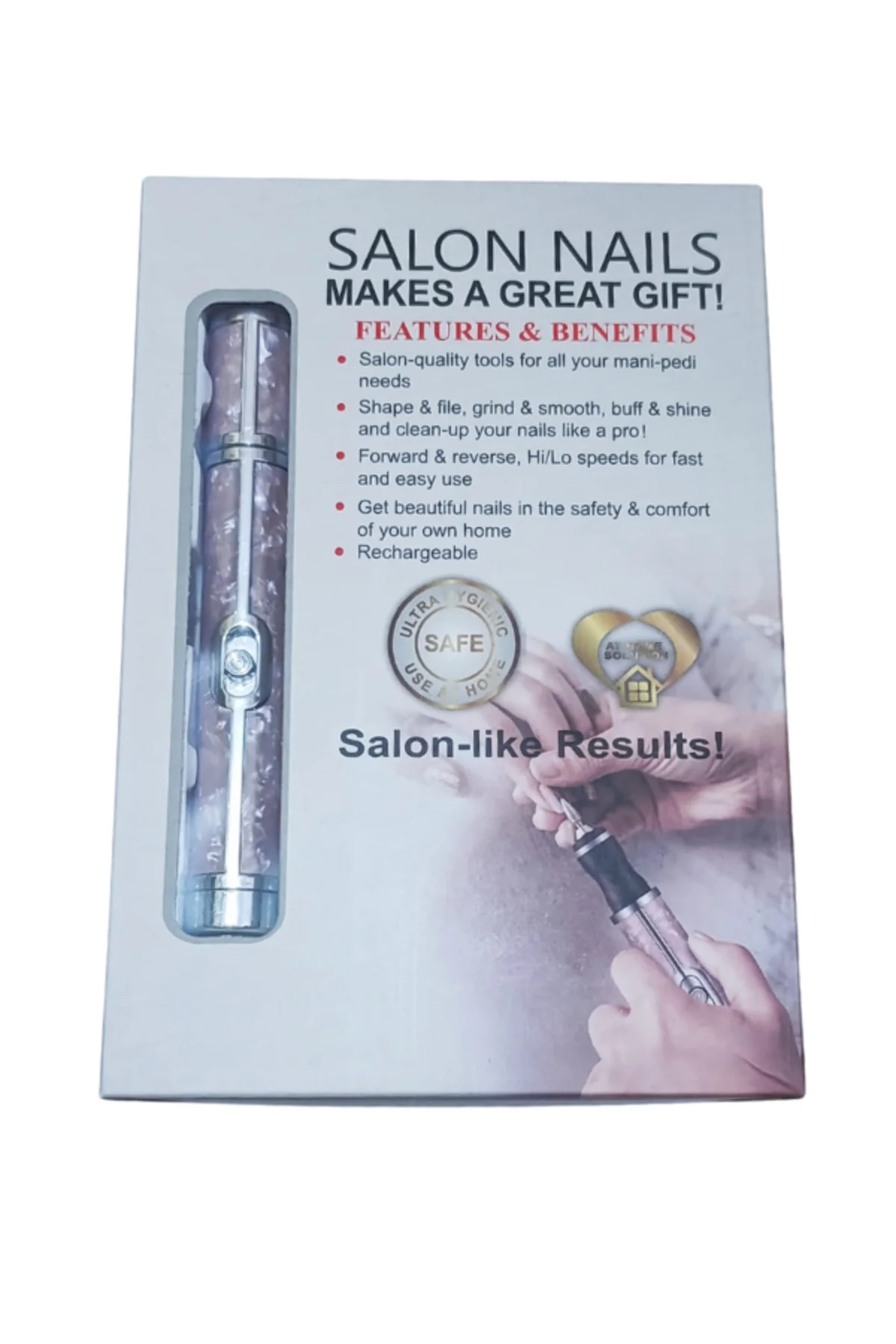 - Kablosuz Şarjlı 4 Hızlı 12 Parça Tırnak Törpü Manikür Pedikür S