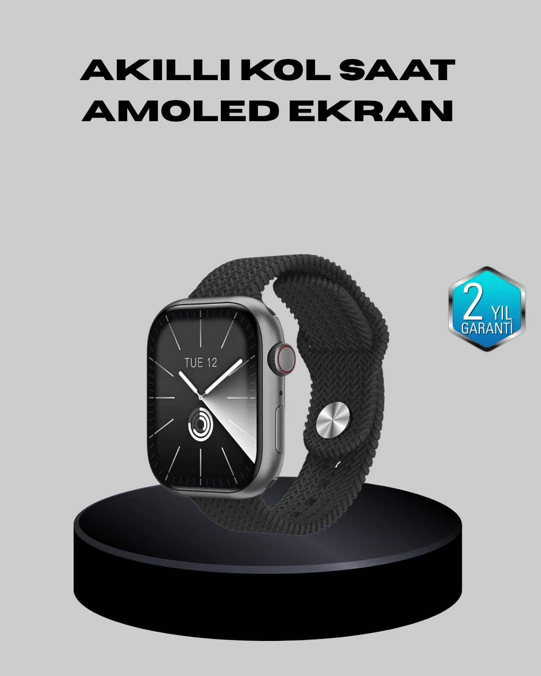 Kablosuz Şarjlı Akıllı Saat Bluetooth Arama Bildirim Destekli Uzun Pil Ömürlü Kablosuz Şarjlı Akıllı Saat Bluetooth Arama Bildirim Destekli Uzun Pil Ömürlü
